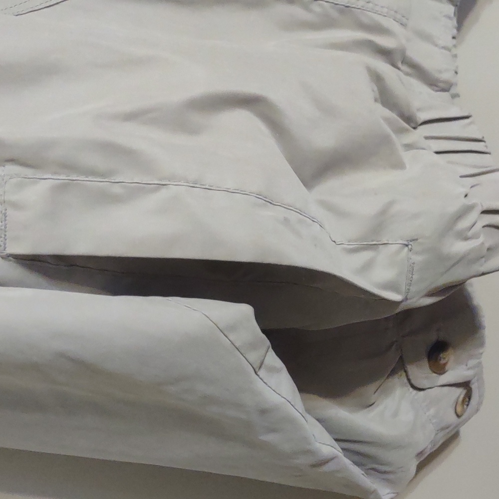 Aberdeen Harrington Style Mens L Beige Windbreaker Bomber Casual Jacket - Picture 8 of 14